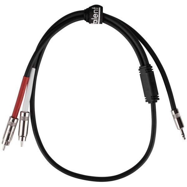 Main product image for Talent Y35R203 3.5mm Stereo Male to Dual Left /Righ 240-9464